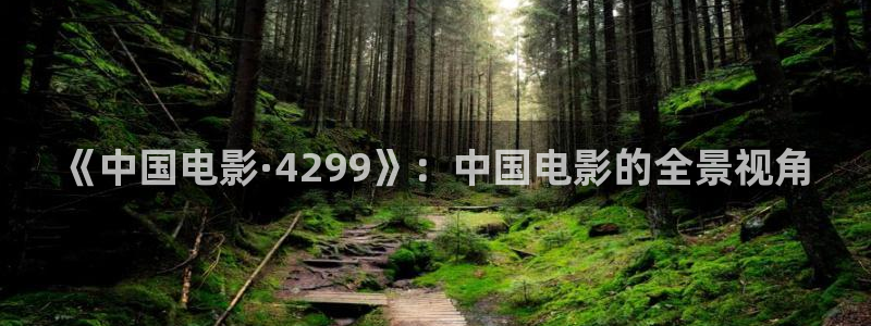 福利木瓜電影：《中國(guó)電影·4299》：中國(guó)電影的全景視角
